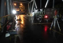 Uji Beban Jembatan Sungai Batang Berjalan Mulus