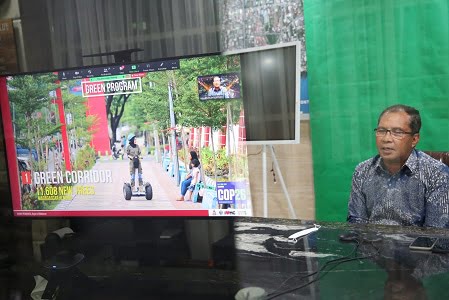 Konferensi Iklim, Danny Pomanto Paparkan Program Karbon Rendah di Makassar