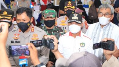 Vaksinasi Serentak Indonesia di Gowa, Wabup Abdul Rauf Apresiasi Polda Sulsel