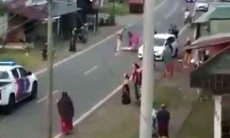 Viral, Mobil Polantas “Cuek” Melintasi Korban Tabrak Lari di Bulukumba