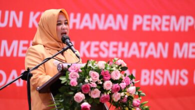 Fatmawati Hadiri Puncak Acara HUT DWP ke-22 Tingkat Kota Makassar