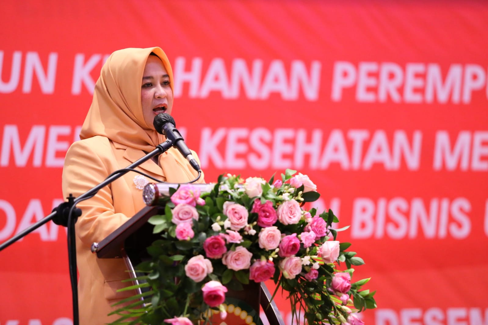 Fatmawati Hadiri Puncak Acara HUT DWP ke-22 Tingkat Kota Makassar