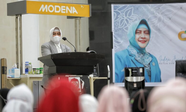 Modena Bersama TP PKK Kota Makassar Gelar Coaching Clinic