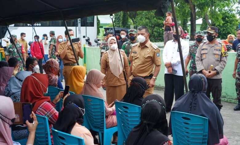 Pantau 3 Lokasi Vaksinasi, Bupati Bulukumba: Jangan Takut Vaksin
