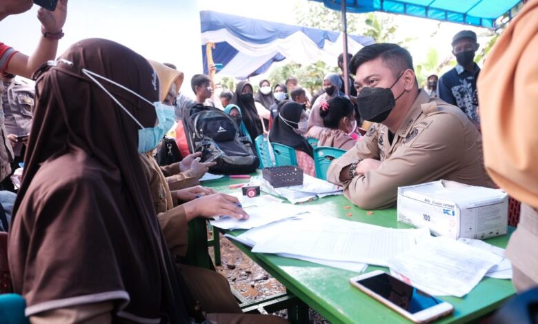Bupati Adnan Kembali Ingatkan Akhir Desember Cakupan Vaksinasi Harus Capai 70 Persen