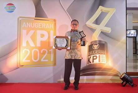 Wali Kota Danny Raih Anugerah KPI Pusat, Kategori Khusus Kepala Daerah Inspirasi Penyiaran