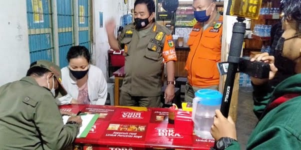 Tim Operasi Yustisi Setor Denda Pelanggar Prokes ke Kas Daerah Kota Palu