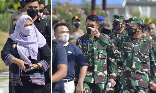 Wawali Reny dan Gubernur Rusdy Dampingi Panglima TNI Resmikan Huntap Cinta Kasih Tzu Chi