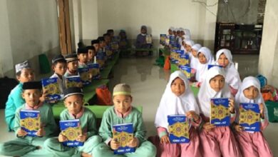 Wakaf Qur'an Darimu, Santri TK-TPA Desa Mappalo Ulaweng Semangat Belejar Mengaji