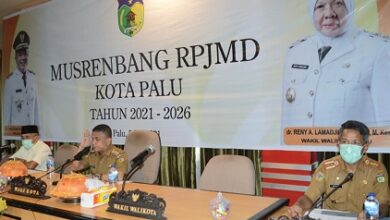 Pimpin Musrenbang RPJMD, Wali Kota Hadi Beberkan Kebijakan Prioritas Kota Palu 2021-2026