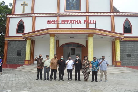 Resmikan Gedung Gereja GKST Effatha, Ini Harapan Wali Kota Palu