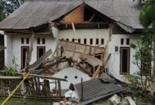 Satu Rumah di Lebak Banten Roboh Akibat Gempa 6,7 SR