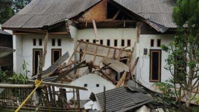 Satu Rumah di Lebak Banten Roboh Akibat Gempa 6,7 SR