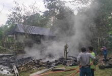 Ditinggal saat Memasak, Rumah di Bone Hangus Terbakar Beserta Isinya