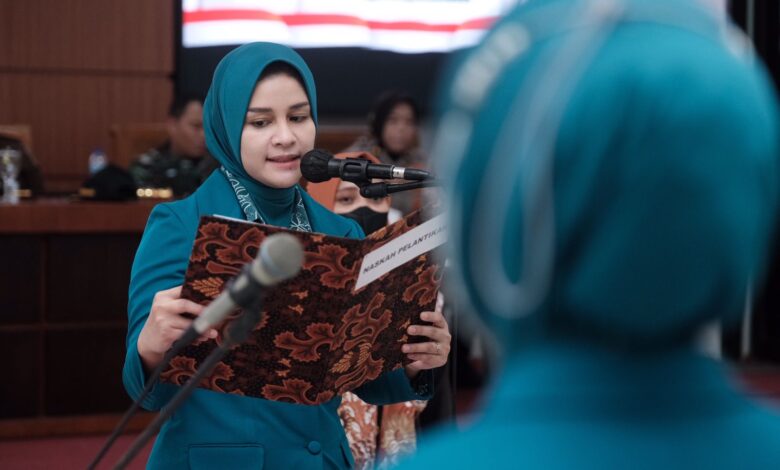 Priska Adnan Lantik 5 Ketua TP PKK Kecamatan