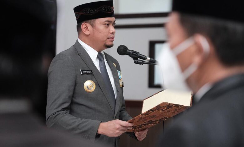 58 Pejabat Baru Pemkab Gowa Dilantik, Bupati Adnan Harap Ada Peningkatan Prestasi