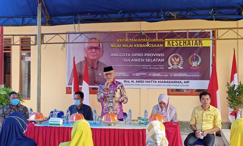 Andi Hatta Sebut Kesehatan Masyarakat Memiliki Peran Penting