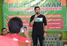 Adnan Harap Relawan PMI se-Sulsel Tingkatkan Response Time Kebencanaan