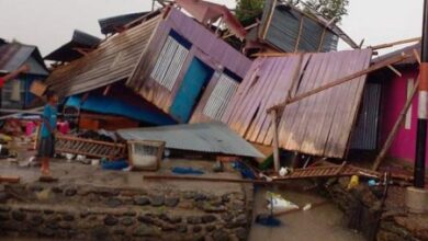 Angin Puting Beliung Rusak 45 Rumah di Luwu, Plt Gubernur: Dinsos Provinsi Telah Salurkan Buffer Stock