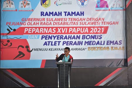 Atlet Sulteng Peraih Emas Peparnas Diguyur Bonus, Gubernur: Tidak Ada Sulawesi Tengah Kalau Tidak Ada Olahraga