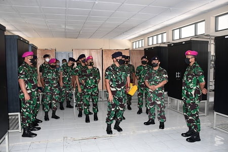 Kadiswatpersal Sosialisasikan Program Kepemilikan Rumah Pribadi Melalui PPMD Bagi Personel TNI AL di Lantamal VI