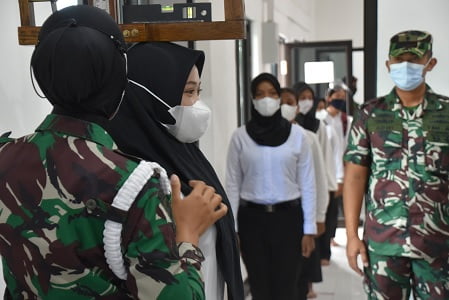 Lantamal VI dan Lapetal Gelar Pelatihan Seleksi Calon Prajurit TNI AL