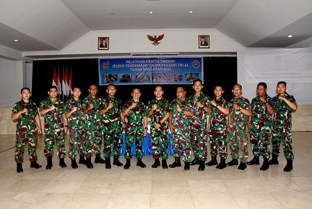 Lantamal VI dan Lapetal Gelar Pelatihan Seleksi Calon Prajurit TNI AL