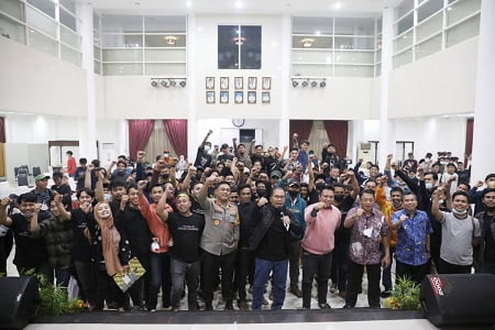 Bangun Citra Makassar, Wali Kota-Kapolrestabes Sepakat Bina Anak Muda 'Batalyon 201'