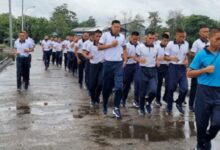 Jaga Kesehatan di Cuaca Ekstrem, Wadan Lantamal VI Minta Seluruh Personel Olahraga Rutin