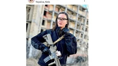 Kecam Keras Invasi Rusia, Miss Ukraina Latihan Angkat Senjata