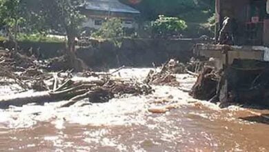Banjir Bandang Menerjang Lima Desa di Bumiayu, Ratusan Warga Mengungsi