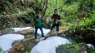 Fenomena Aliran Sungai Berbusa, DLH Gowa: Bukan Pencemaran Lingkungan
