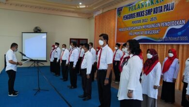 Hadianto Rasyid Minta Pengurus MKKS SMP Kota Palu Berperan Aktif Majukan Pendidikan