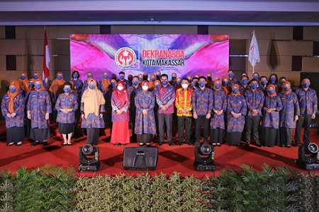 Pengurus Dekranasda Kota Makassar Dilantik, Indira Jusuf Ismail: Kerja Maksimal, Jalankan Tangung Jawab
