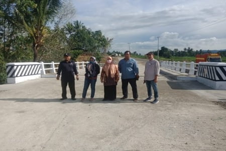 Jembatan Sungai Palattae yang Rawan Kecelakaan Dilebarkan Plt Gubernur Sulsel