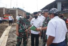 Dibangun Pangdam XIV Hasanuddin, Wabup Gowa Siap Bantu Pembangunan Masjid Nurul Hayati