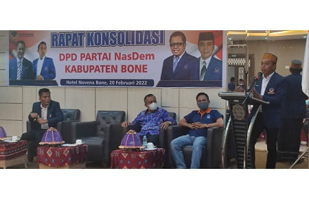 Konsolidasi di Bone, Partai NasDem Dorong Kader Jadi Calon Bupati