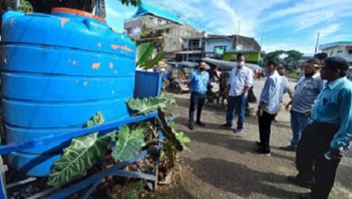 PDAM Makassar - Perumda Pasar Siapkan Tandon Air Bersih di Sejumlah Pasar Tradisional