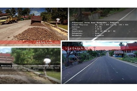 Ruas Jalan Waempubbu-Pompanua Rampung, Andi Sudirman: Masyarakat Sudah Nikmati