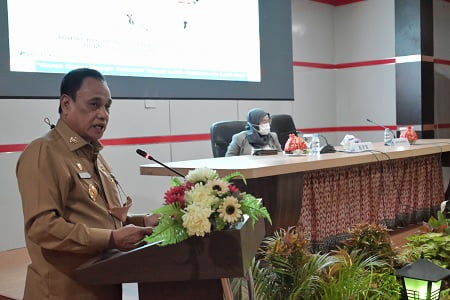 Wagub Ma'mun Amir Buka Rakor Peningkatan Pelayanan Publik DPMTSP Bersama KPK