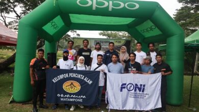 Kelompok Pencinta Alam KPA Saralaoe Bone Sukses Gelar Orienteering JKB 2022