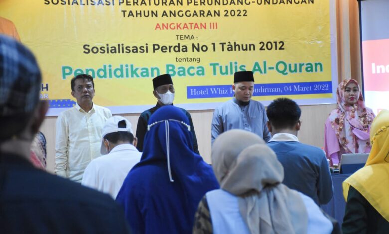 Jelang Ramadan, Abd Wahab Tahir Minta Masyarakat Intens Baca Quran