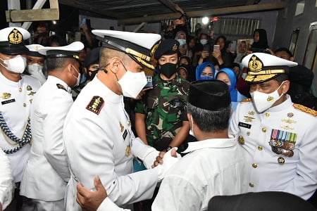 Lettu Marinir M Iqbal Prajurit TNI AL yang Gugur di Nduga Papua Dimakamkan