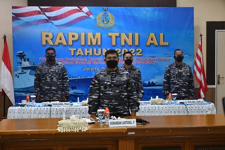 Rapim TNI AL 2022, KSAL Minta Jajarannya Pertajam Program Dukung PEN