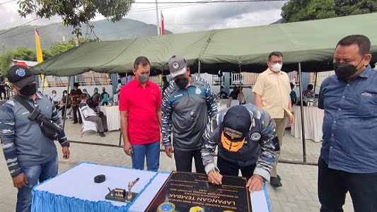 Lapangan Tembak-Panahan Amiruddin Punulele Lanal Palu Diresmikan, Danlantamal VI Harap Lahirkan Atlet Berprestasi