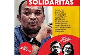 Solidaritas Bela Haris & Fatia Mengalir Usai Ditetapkan Tersangka Atas Laporan LBP