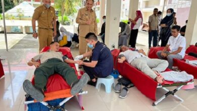Wagub Sulteng Ajak ASN dan Pegawai Honorer Donor Darah
