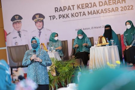 TP-PKK Makassar Susun Program Unggulan 2022 Berbasis Metaverse
