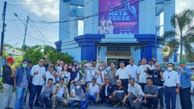 Pensiunan PDAM Makassar Demo Menuntut Pembayaran Uang Pesangon