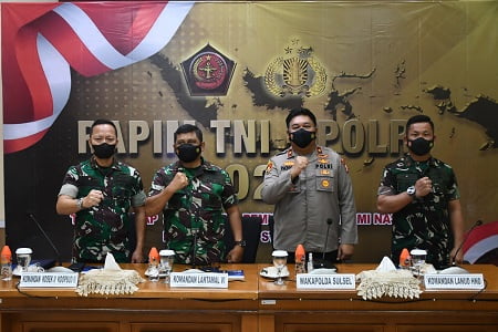 Rapim TNI-Polri: Dukung PEN dan Reformasi Struktural